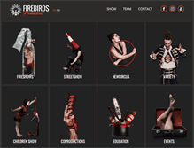 Tablet Screenshot of firebirds.hu